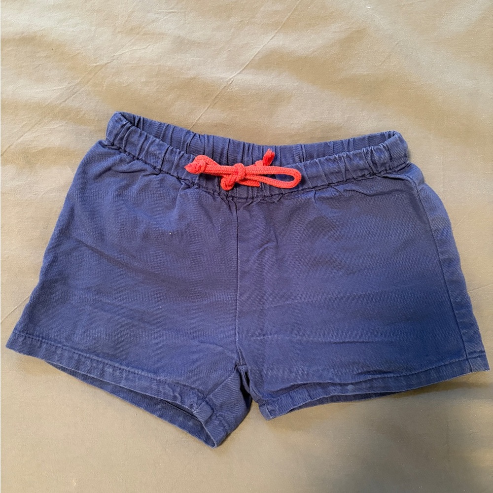 Oso & Me Bingo Blue Shorts with Red Drawstring